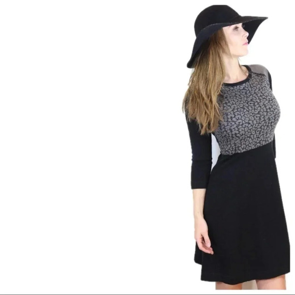 Nine West Leopard sweater Dress - Picture 5 of 7